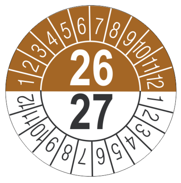 Prüfplaketten PL-821